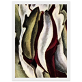 Based on Leaf Forms and Spaces - 1912 Framed Poster | Arthur Dove Framed Prints Wall Art | Arthur Dove Shop
