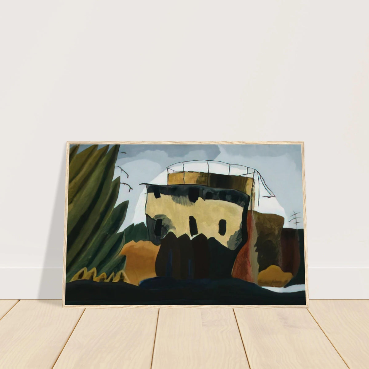 Tanks - 1938 Framed Poster | Arthur Dove Framed Prints Wall Art | Arthur Dove Shop