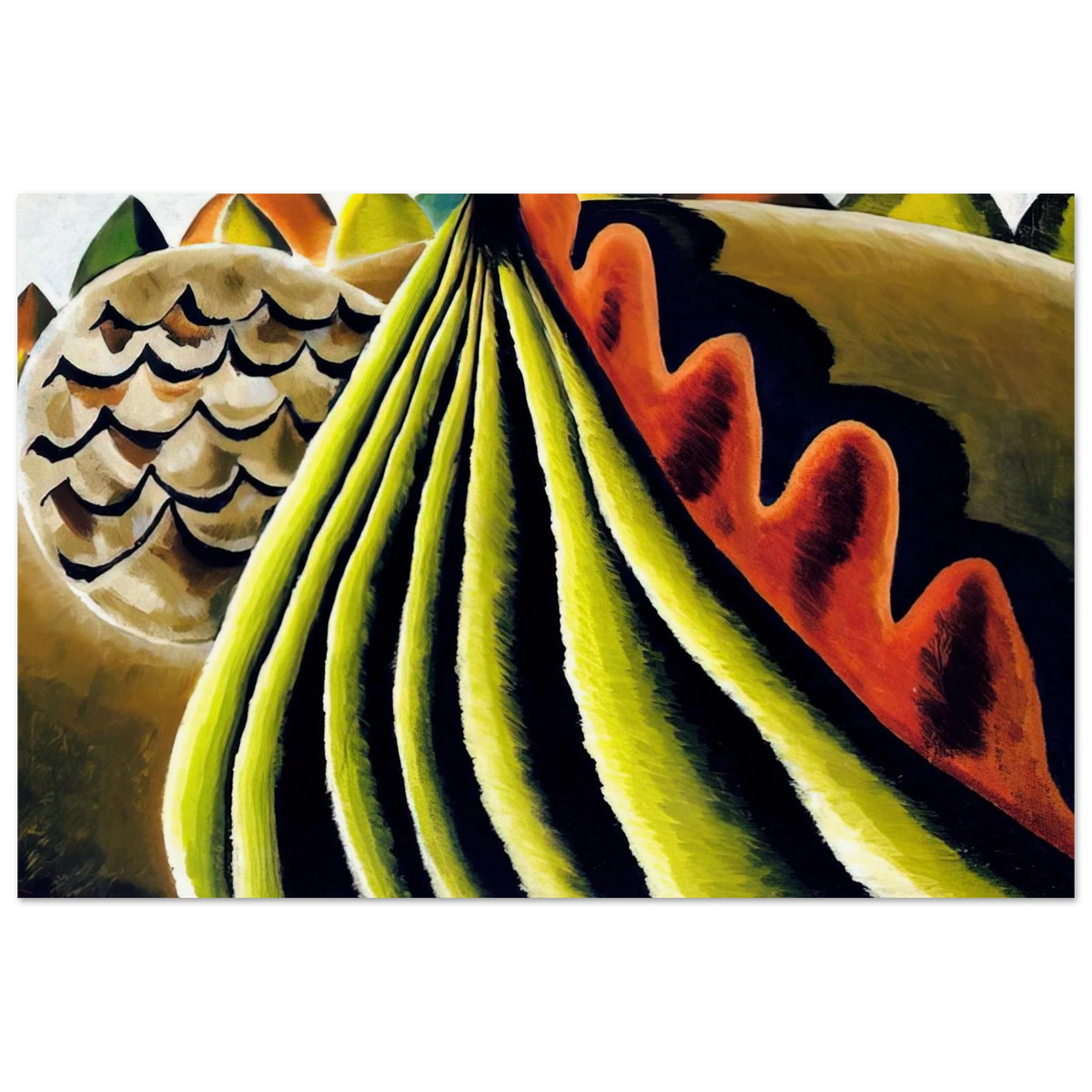 Fields of Grain as Seen from Train - 1931 Poster | Arthur Dove Poster | Arthur Dove Shop
