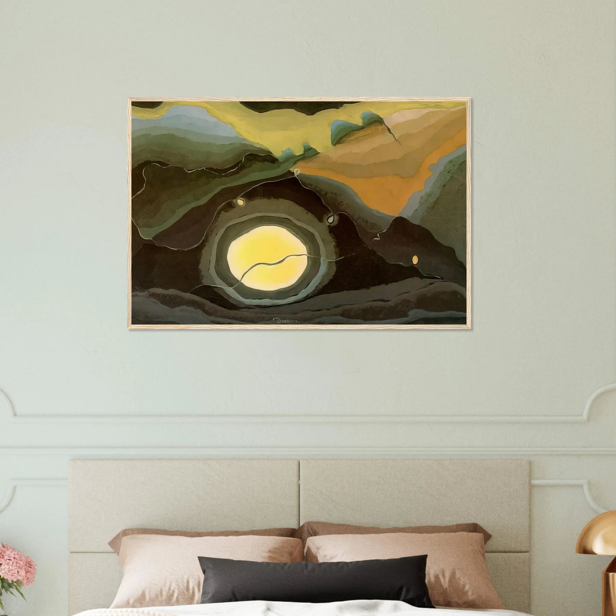 Me and the Moon - 1937 Framed Poster | Arthur Dove Framed Prints Wall Art | Arthur Dove Shop