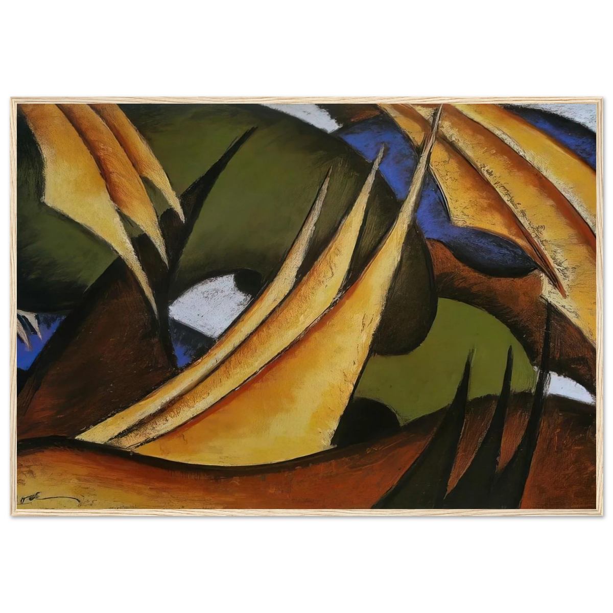 Sails - 1912 Framed Poster | Arthur Dove Framed Prints Wall Art | Arthur Dove Shop