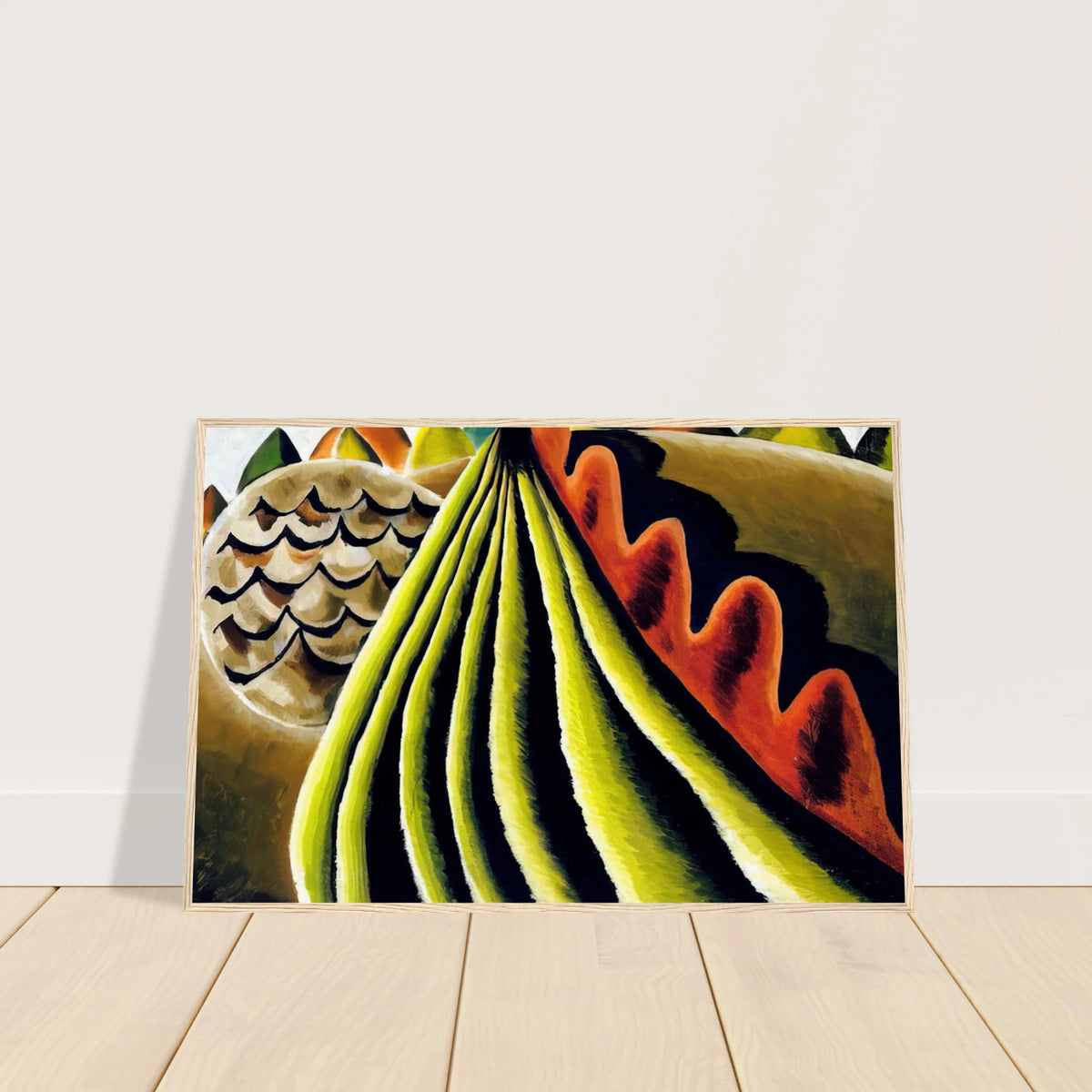 Fields of Grain as Seen from Train - 1931 Framed Poster | Arthur Dove Framed Prints Wall Art | Arthur Dove Shop