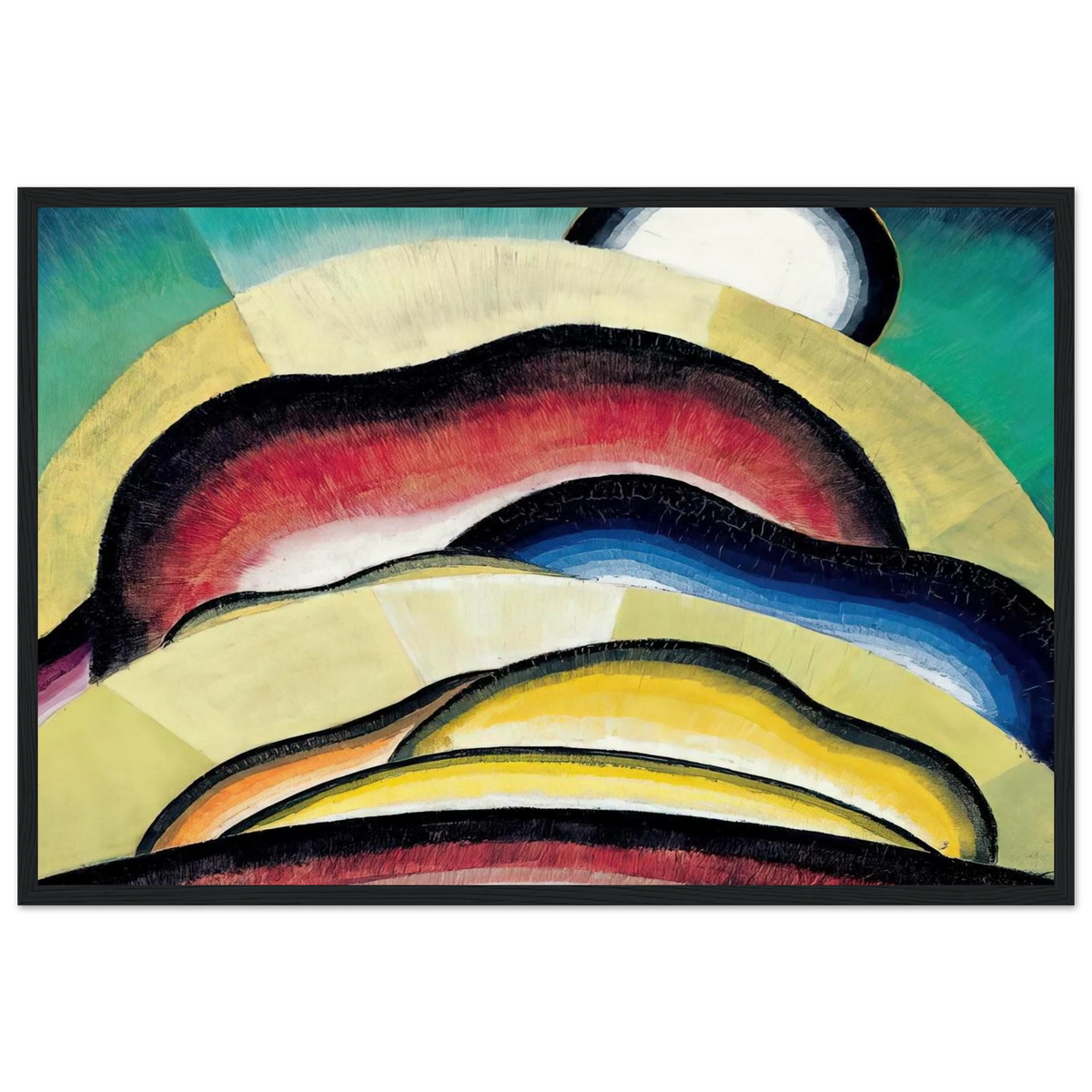 Sunrise - 1924 Framed Poster | Arthur Dove Framed Prints Wall Art | Arthur Dove Shop