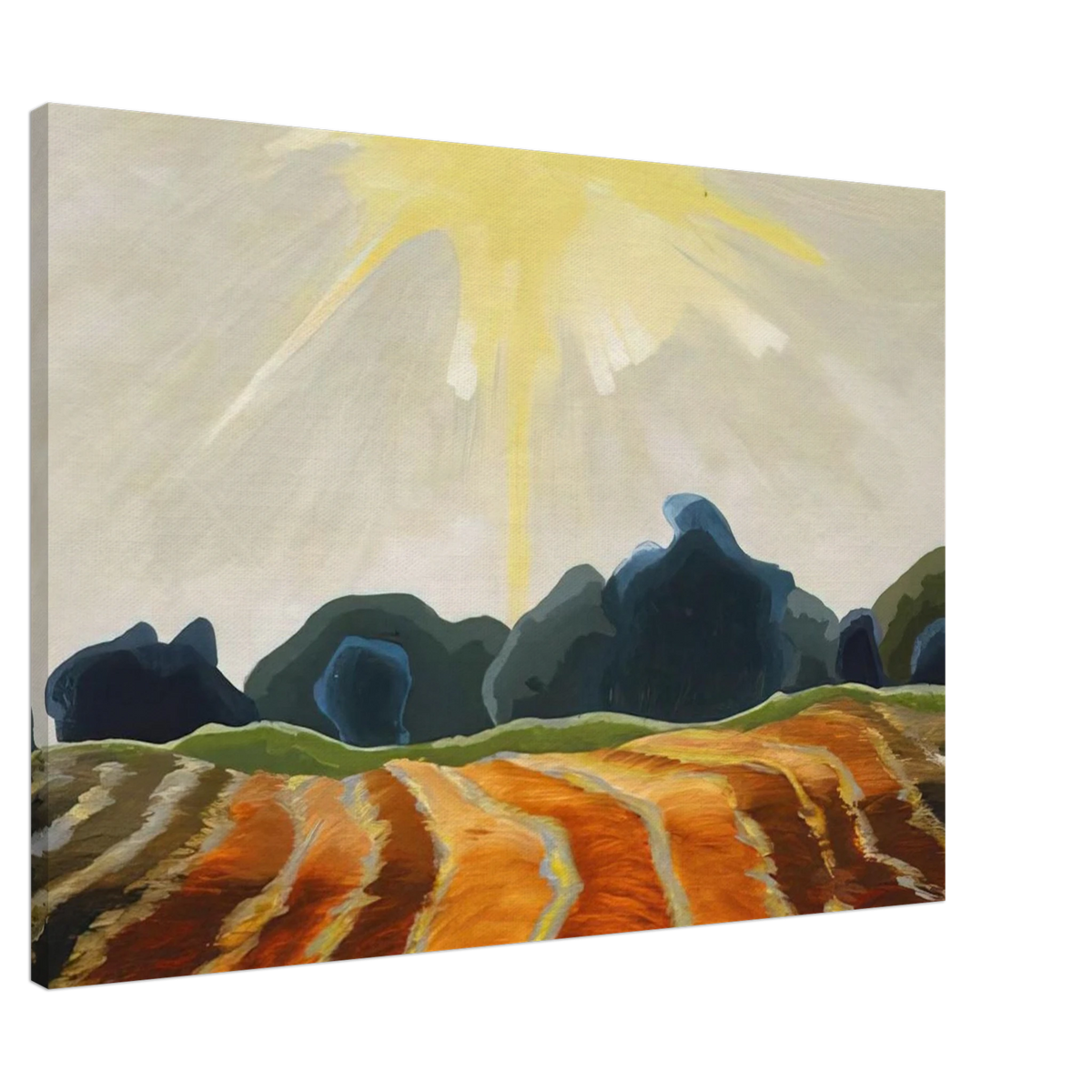 Morning Sun - 1935 Canvas | Arthur Dove Canvas | Arthur Dove Shop