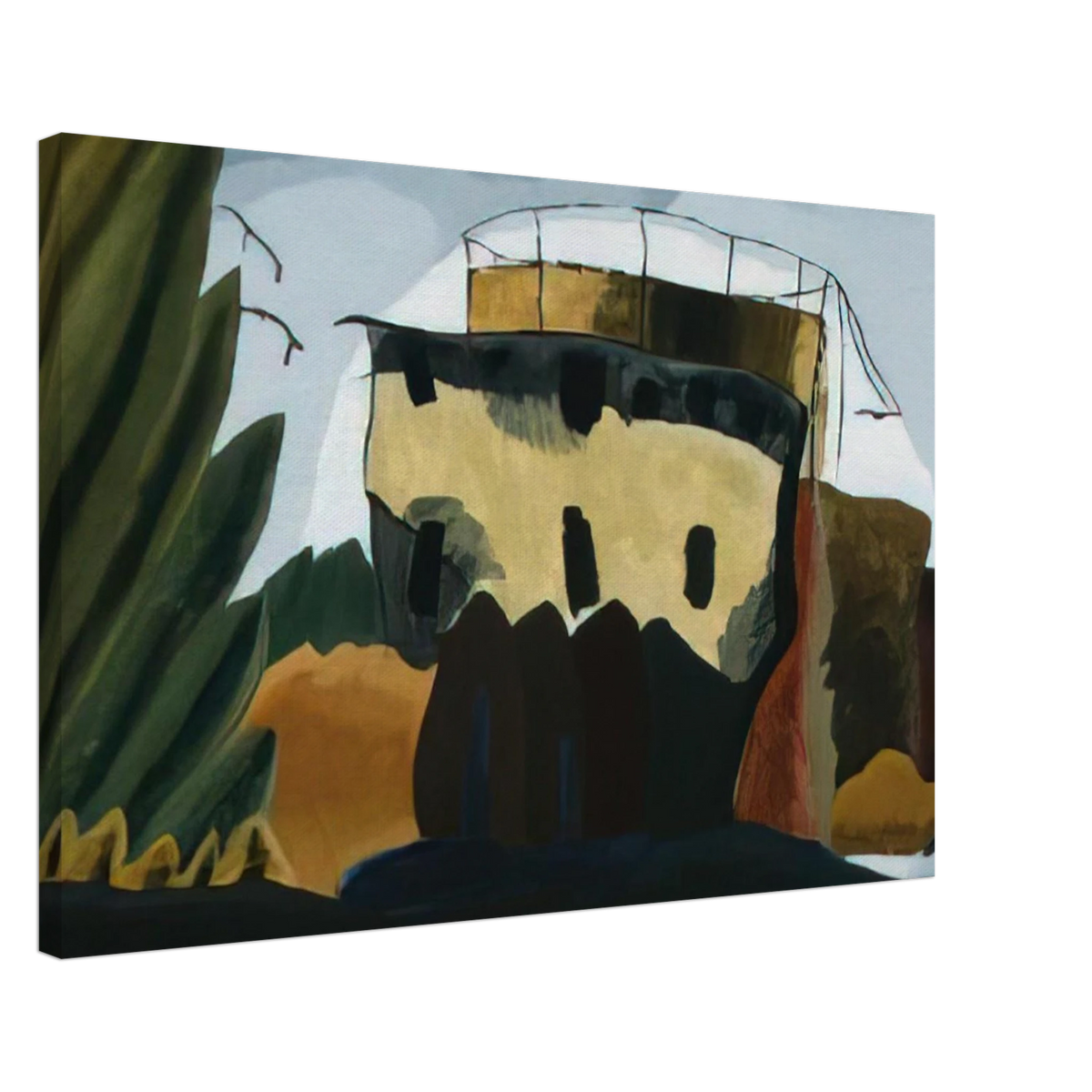 Tanks - 1938 Canvas | Arthur Dove Canvas | Arthur Dove Shop