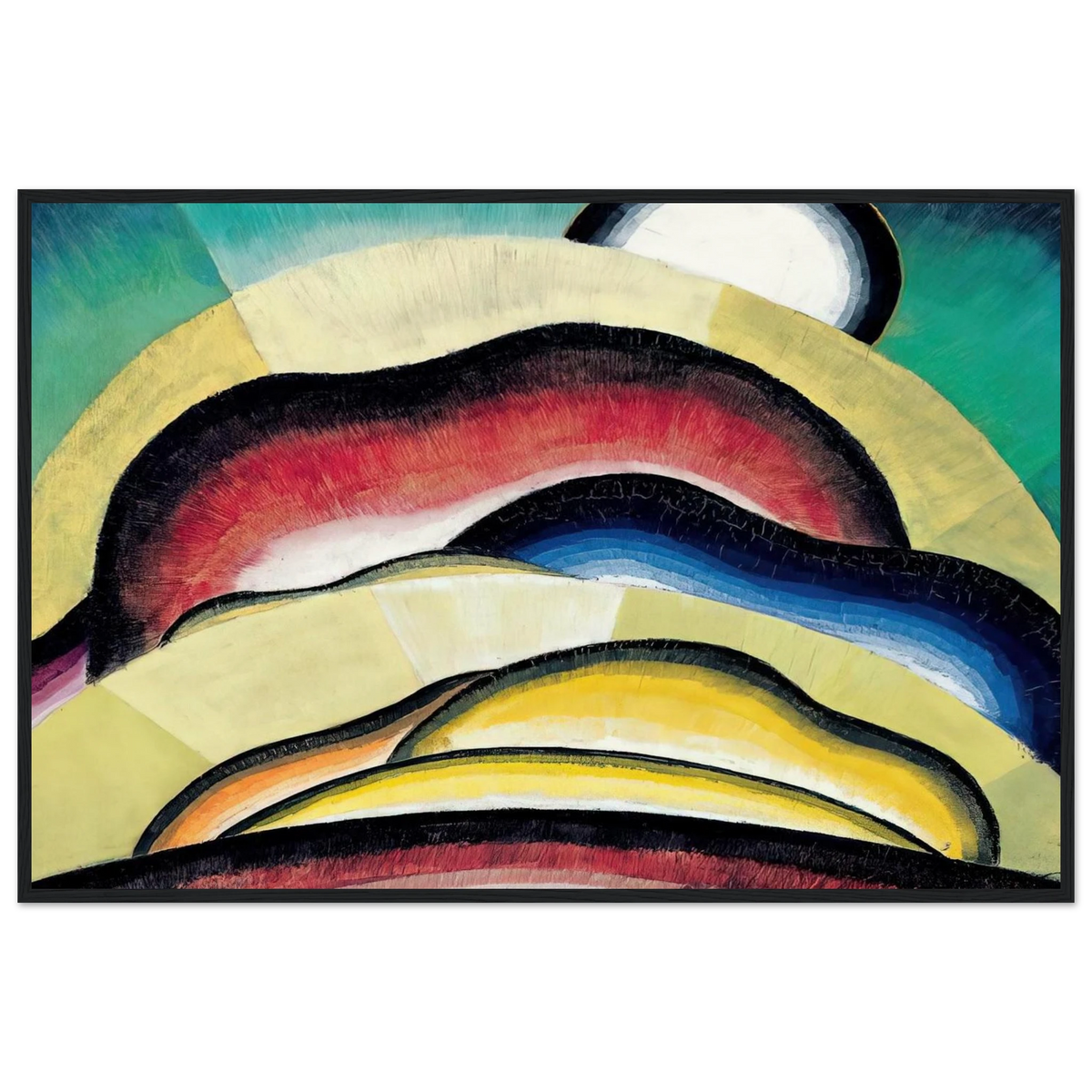 Sunrise - 1924 Framed Poster | Arthur Dove Framed Prints Wall Art | Arthur Dove Shop