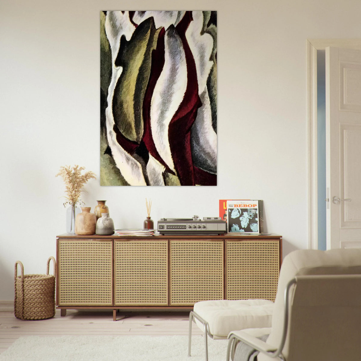 Based on Leaf Forms and Spaces - 1912 Poster | Arthur Dove Poster | Arthur Dove Shop