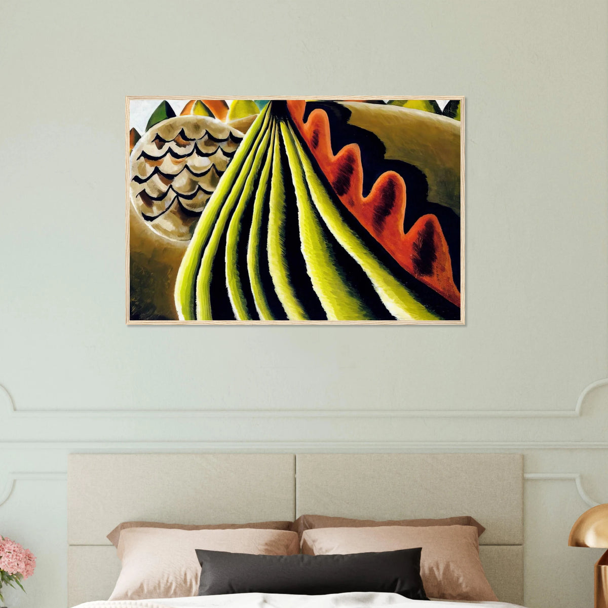 Fields of Grain as Seen from Train - 1931 Framed Poster | Arthur Dove Framed Prints Wall Art | Arthur Dove Shop
