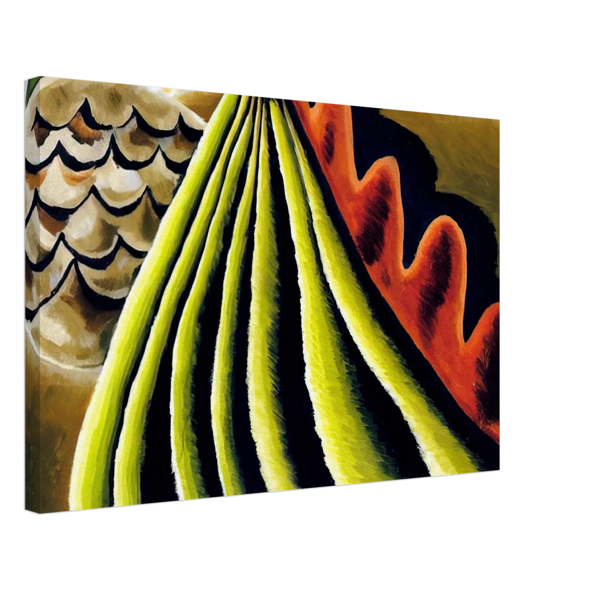Fields of Grain as Seen from Train - 1931 Canvas | Arthur Dove Canvas | Arthur Dove Shop