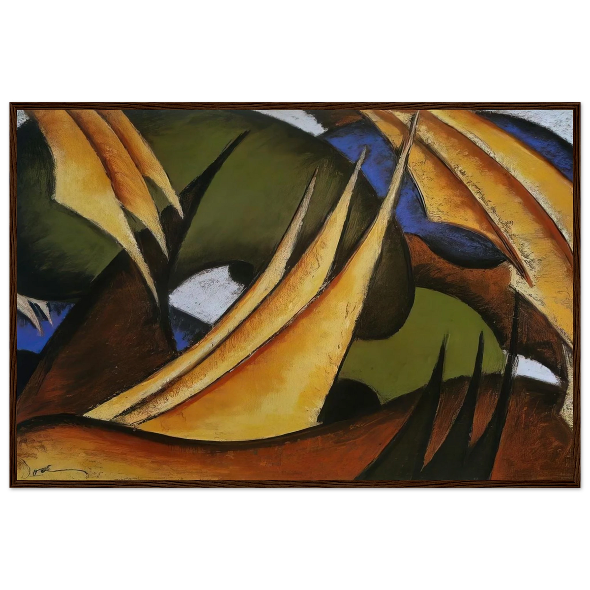 Sails - 1912 Framed Poster | Arthur Dove Framed Prints Wall Art | Arthur Dove Shop