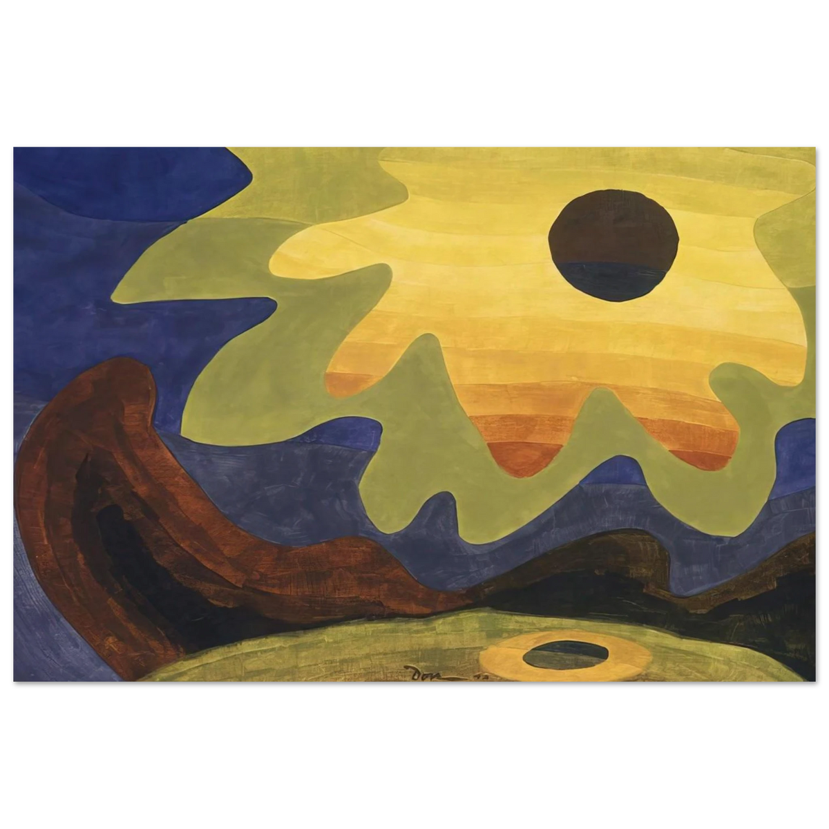 Sun - 1943 Poster | Arthur Dove Poster | Arthur Dove Shop