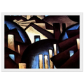 Nature Symbolized or Reefs - 1924 Framed Poster | Arthur Dove Framed Prints Wall Art | Arthur Dove Shop