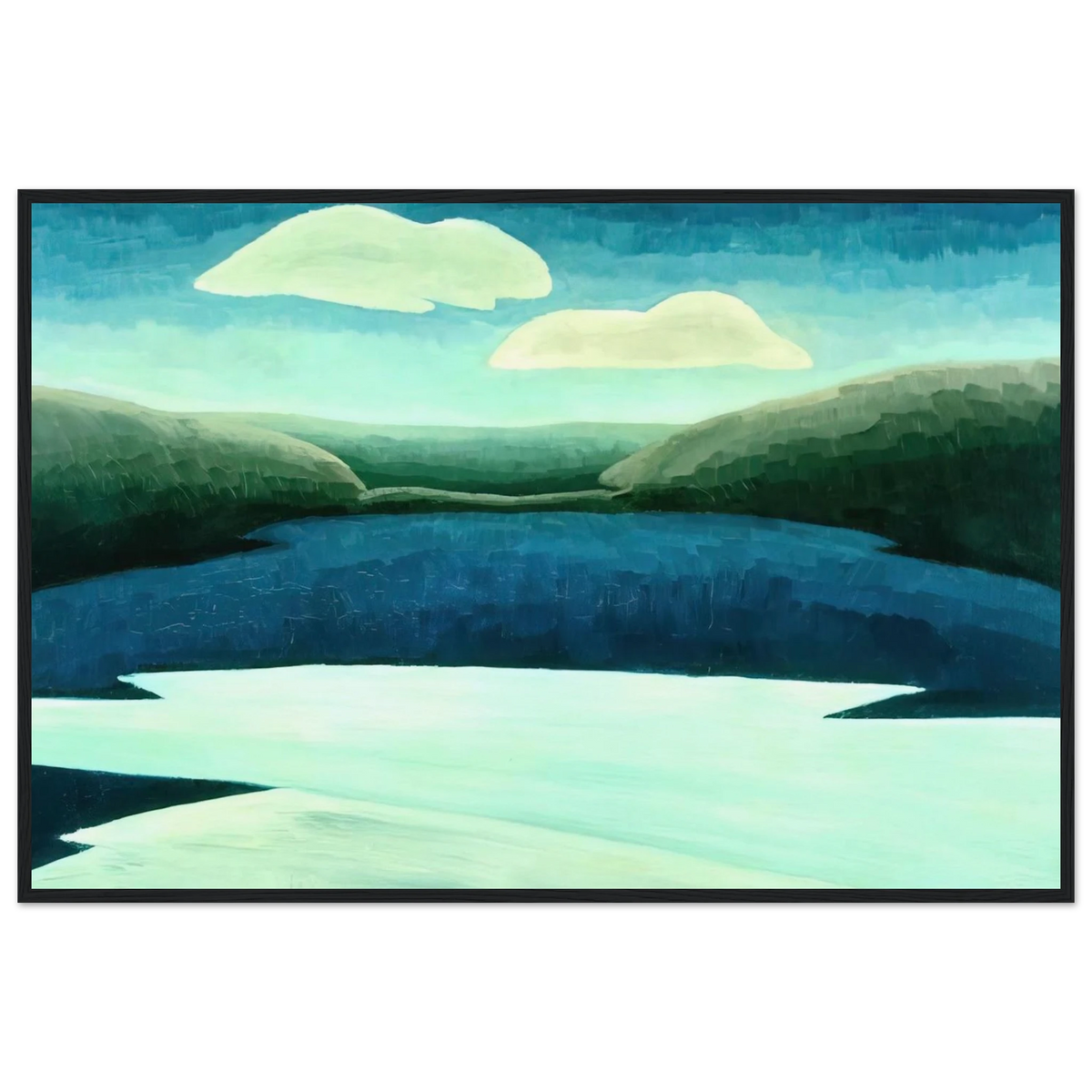 Ice and Clouds - 1931 Framed Poster | Arthur Dove Framed Prints Wall Art | Arthur Dove Shop