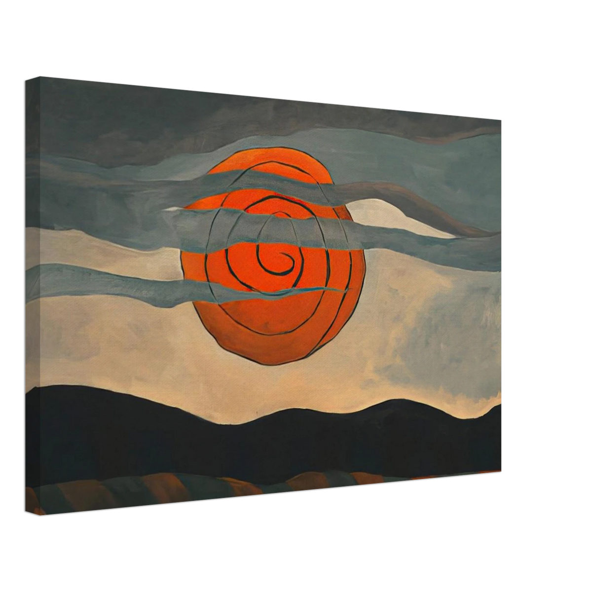 Red Sun - 1935 Canvas | Arthur Dove Canvas | Arthur Dove Shop