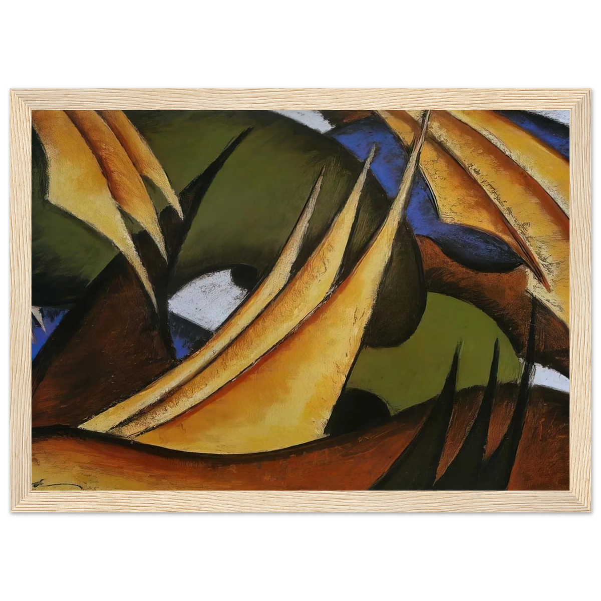 Sails - 1912 Framed Poster | Arthur Dove Framed Prints Wall Art | Arthur Dove Shop