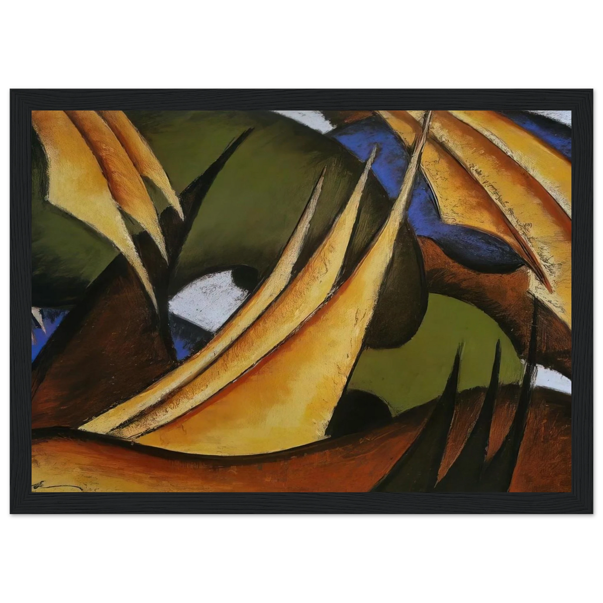 Sails - 1912 Framed Poster | Arthur Dove Framed Prints Wall Art | Arthur Dove Shop