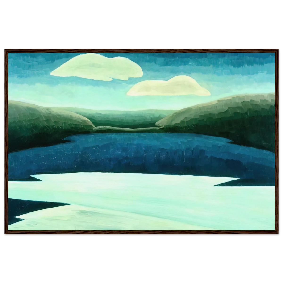 Ice and Clouds - 1931 Framed Poster | Arthur Dove Framed Prints Wall Art | Arthur Dove Shop