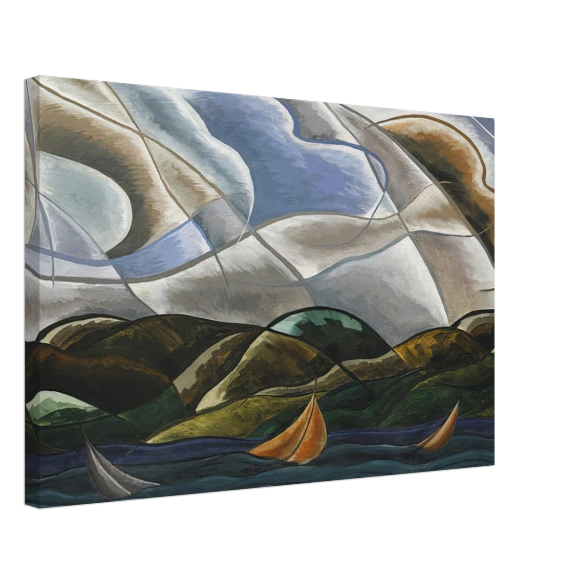 Clouds and Water - 1930 Canvas | Arthur Dove Canvas | Arthur Dove Shop