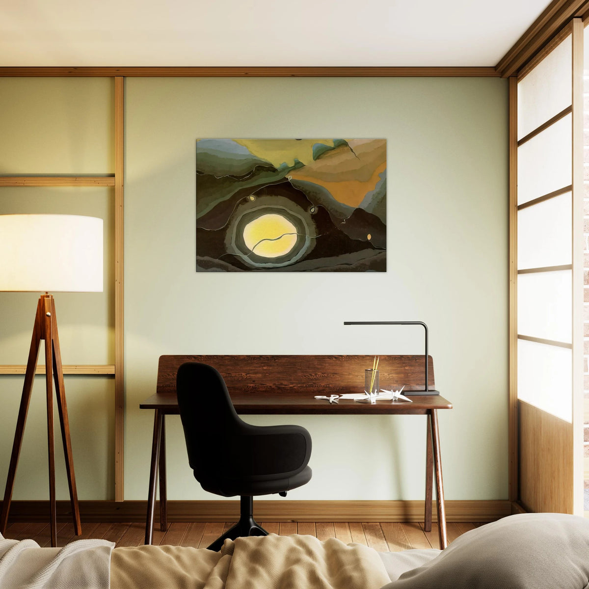 Me and the Moon - 1937 Canvas | Arthur Dove Canvas | Arthur Dove Shop