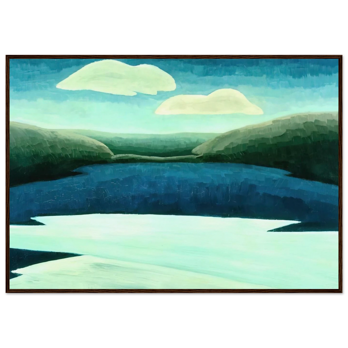 Ice and Clouds - 1931 Framed Poster | Arthur Dove Framed Prints Wall Art | Arthur Dove Shop