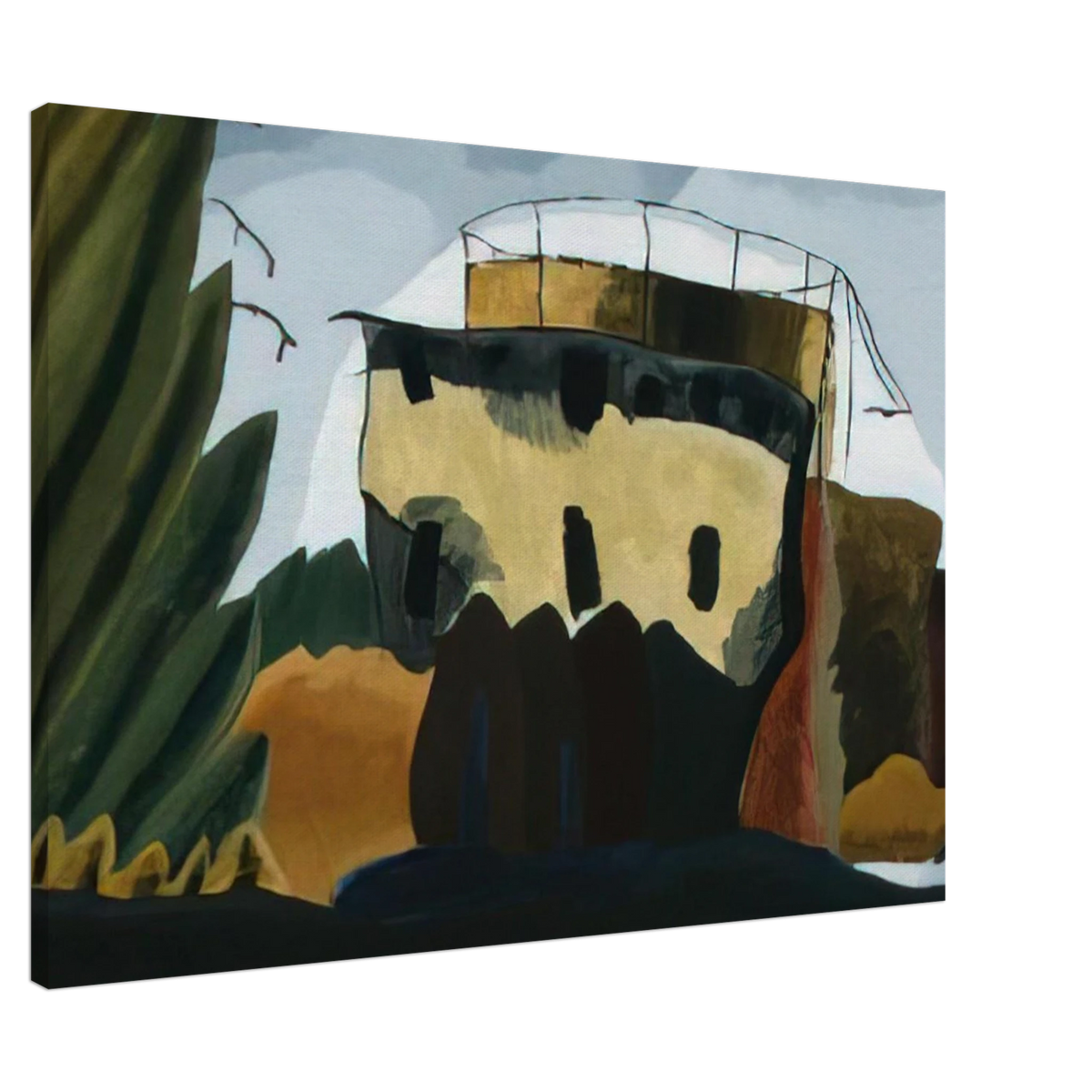 Tanks - 1938 Canvas | Arthur Dove Canvas | Arthur Dove Shop