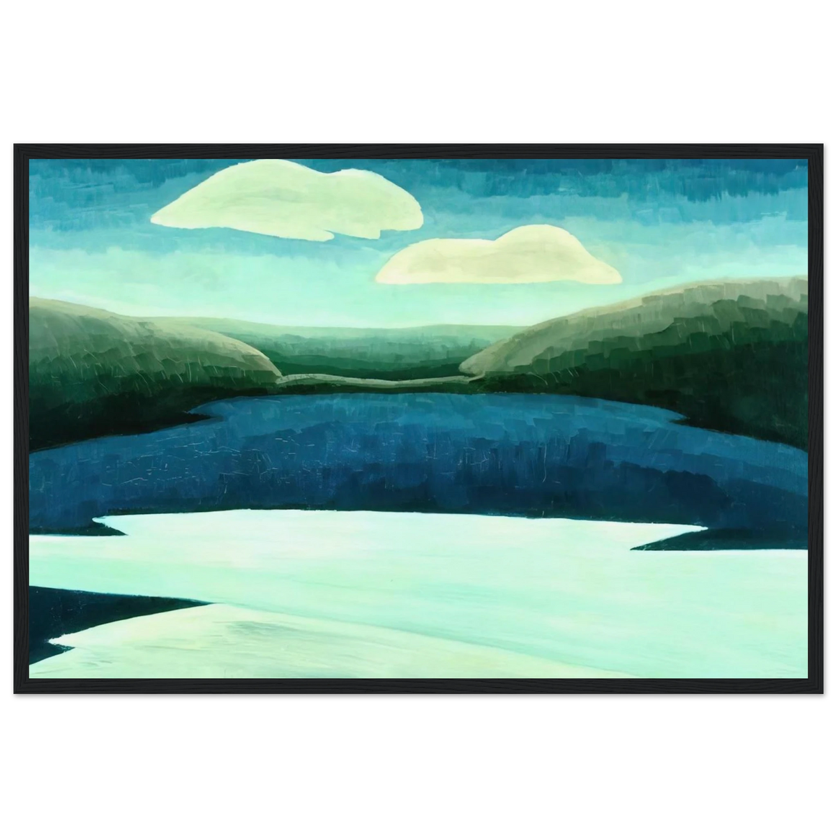 Ice and Clouds - 1931 Framed Poster | Arthur Dove Framed Prints Wall Art | Arthur Dove Shop