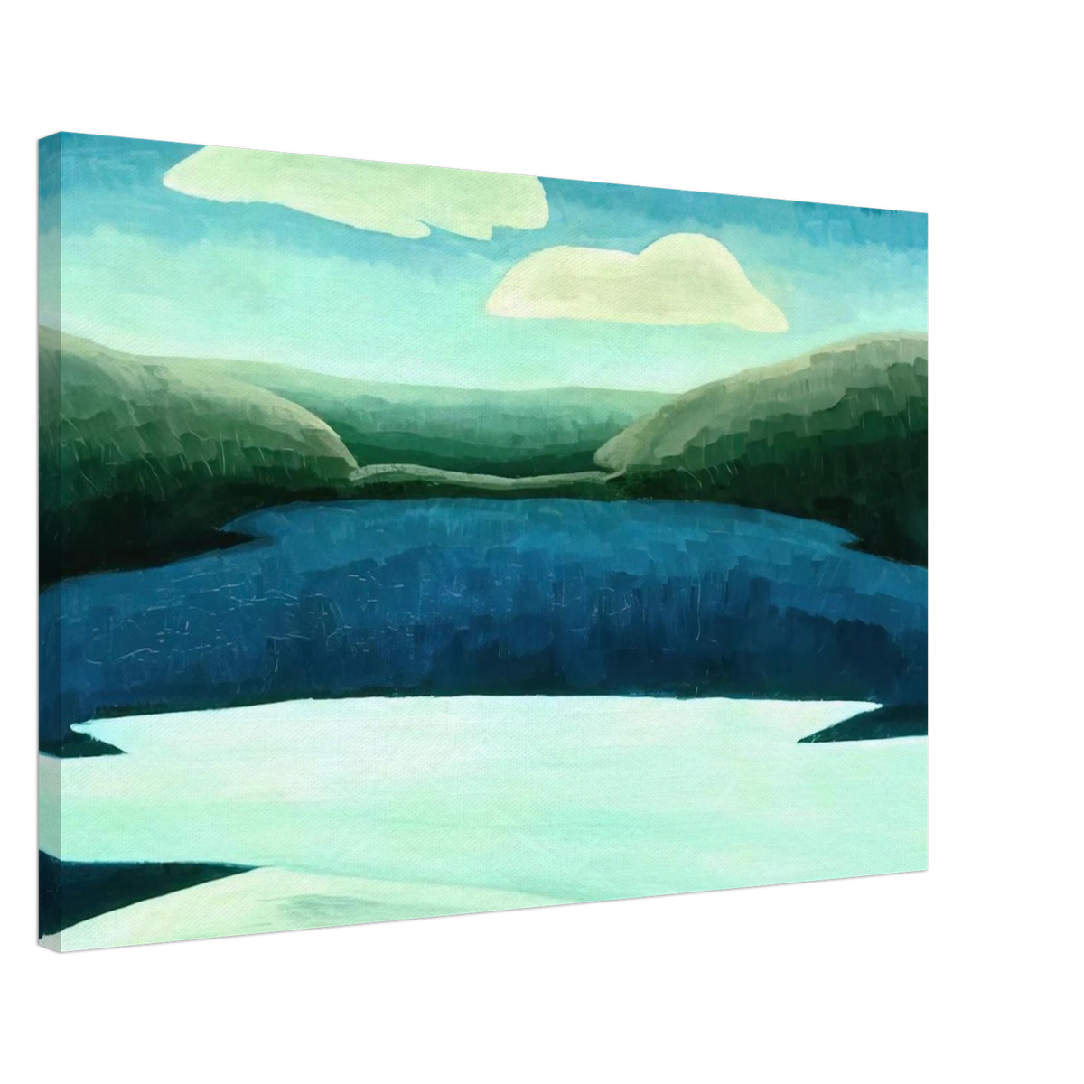 Ice and Clouds - 1931 Canvas | Arthur Dove Canvas | Arthur Dove Shop