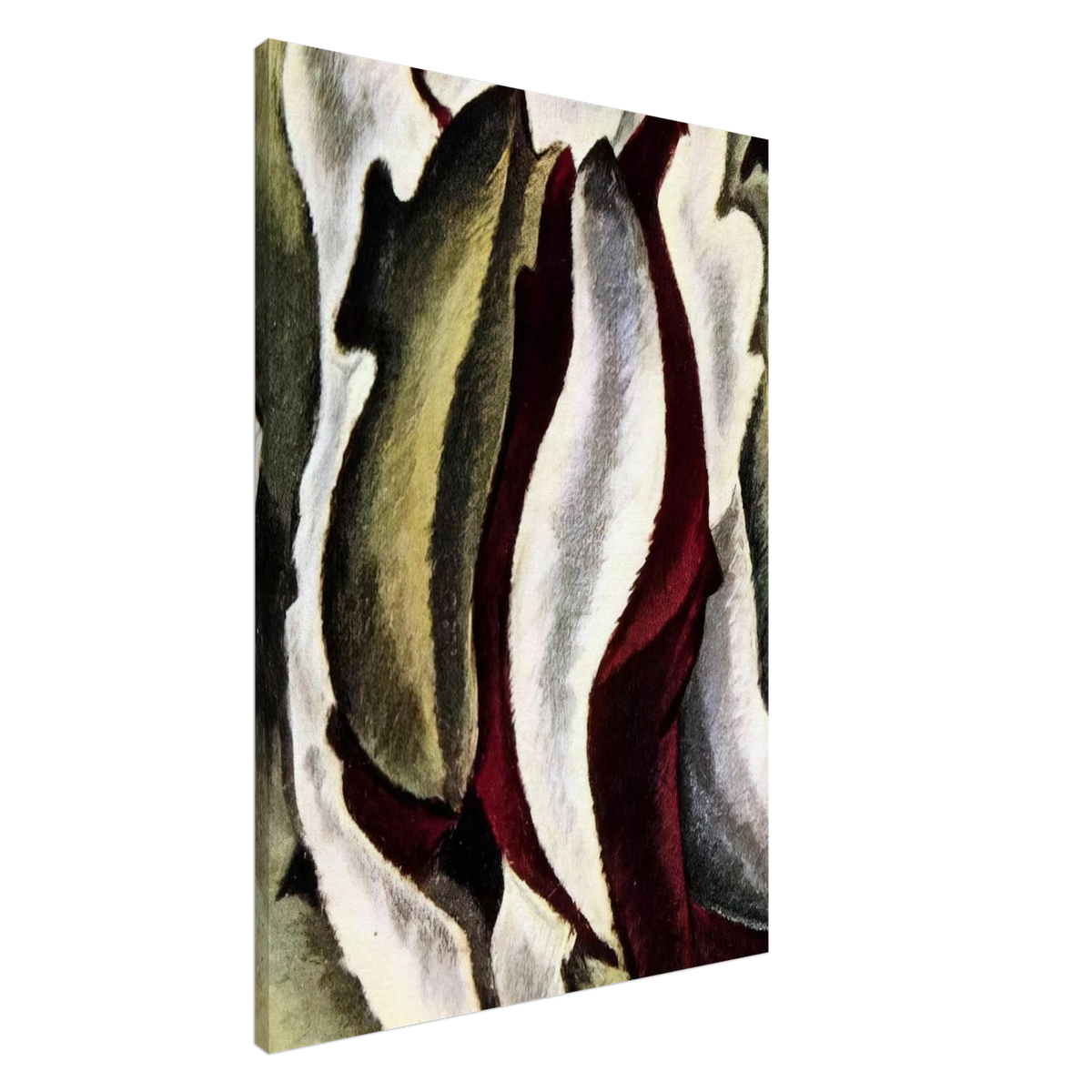 Based on Leaf Forms and Spaces - 1912 Canvas | Arthur Dove Canvas | Arthur Dove Shop