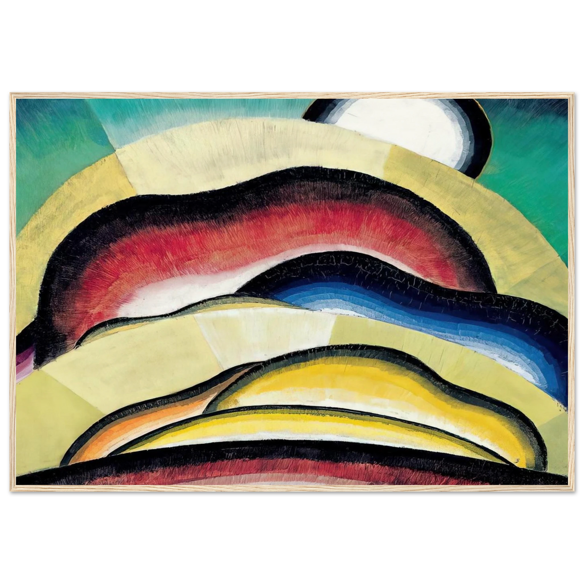 Sunrise - 1924 Framed Poster | Arthur Dove Framed Prints Wall Art | Arthur Dove Shop