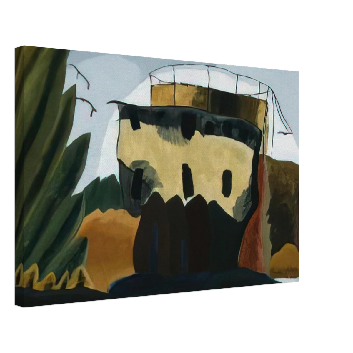 Tanks - 1938 Canvas | Arthur Dove Canvas | Arthur Dove Shop