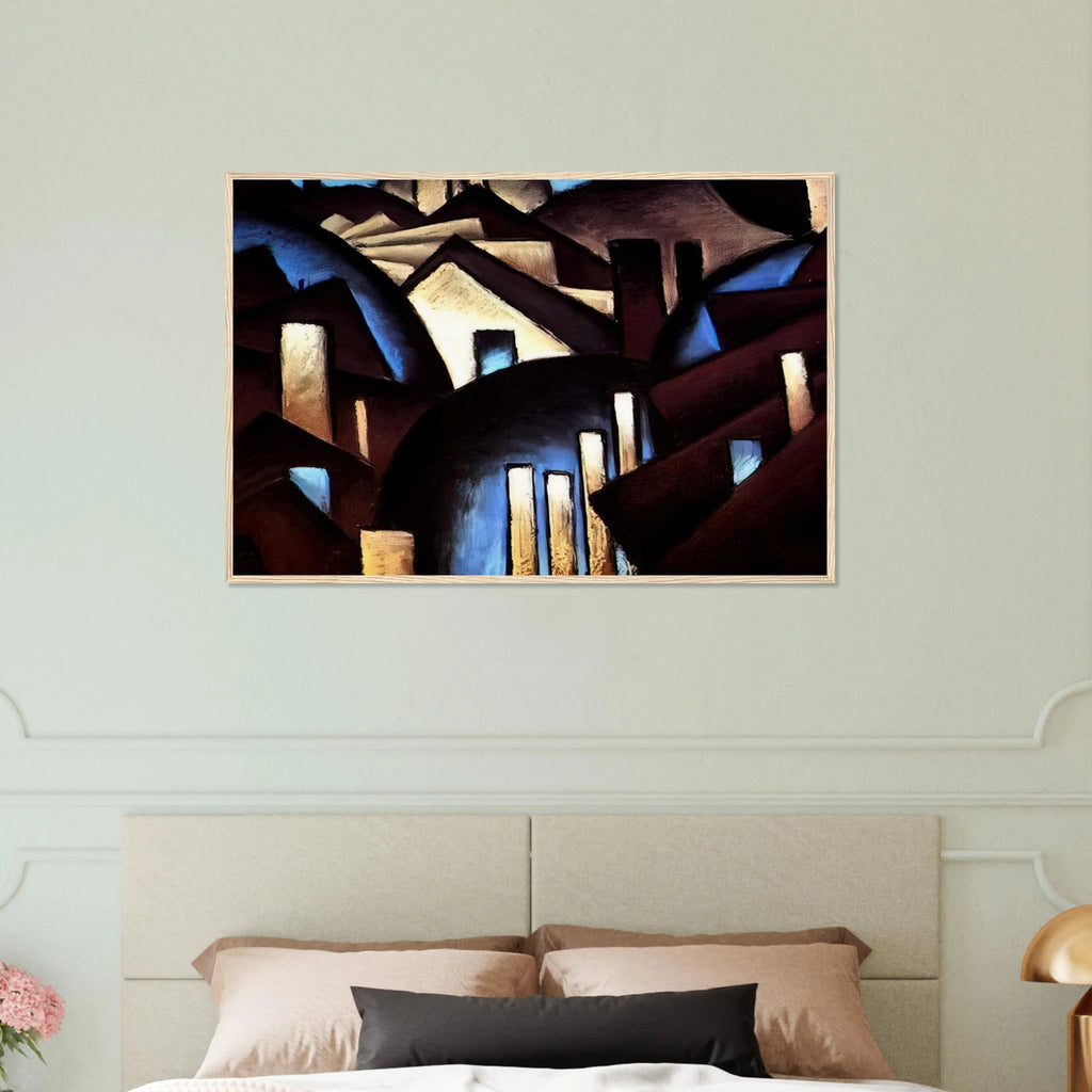 Nature Symbolized or Reefs - 1924 Framed Poster | Arthur Dove Framed Prints Wall Art | Arthur Dove Shop