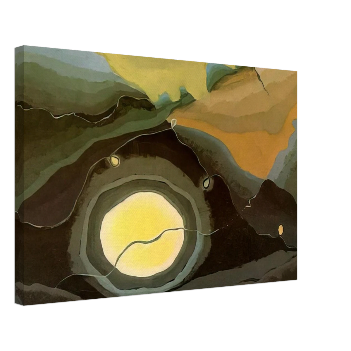 Me and the Moon - 1937 Canvas | Arthur Dove Canvas | Arthur Dove Shop