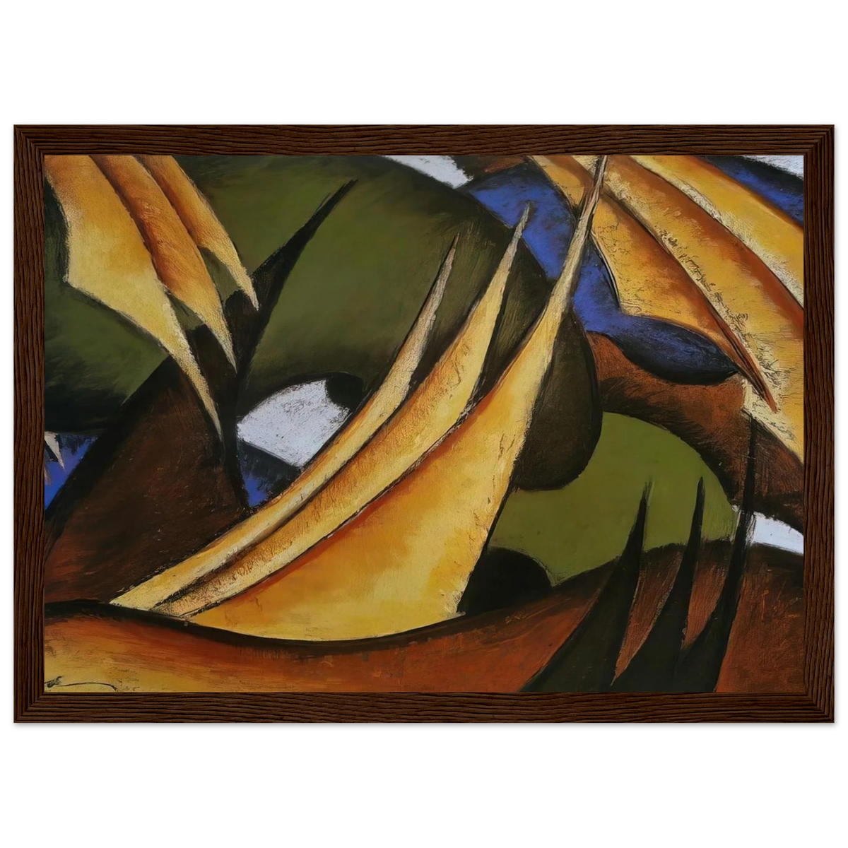 Sails - 1912 Framed Poster | Arthur Dove Framed Prints Wall Art | Arthur Dove Shop
