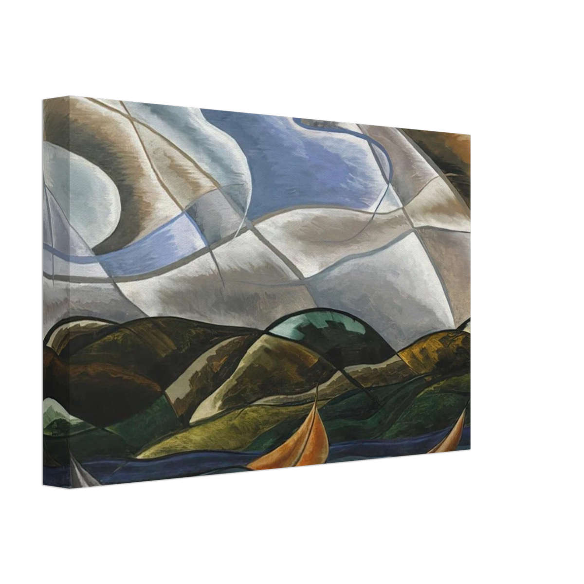 Clouds and Water - 1930 Canvas | Arthur Dove Canvas | Arthur Dove Shop