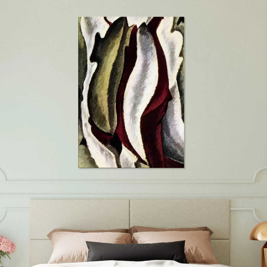 Based on Leaf Forms and Spaces - 1912 Canvas | Arthur Dove Canvas | Arthur Dove Shop