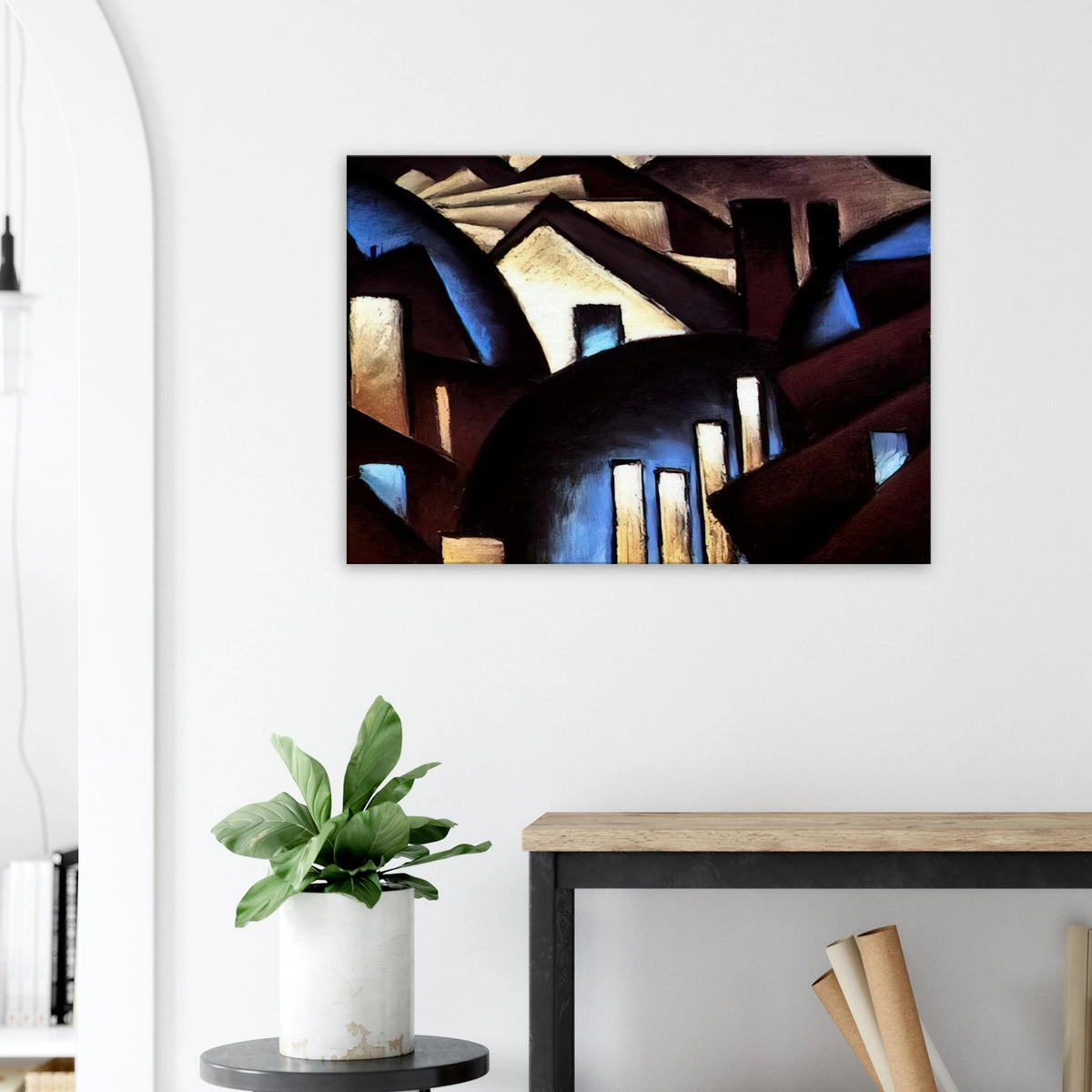Nature Symbolized or Reefs - 1924 Canvas | Arthur Dove Canvas | Arthur Dove Shop